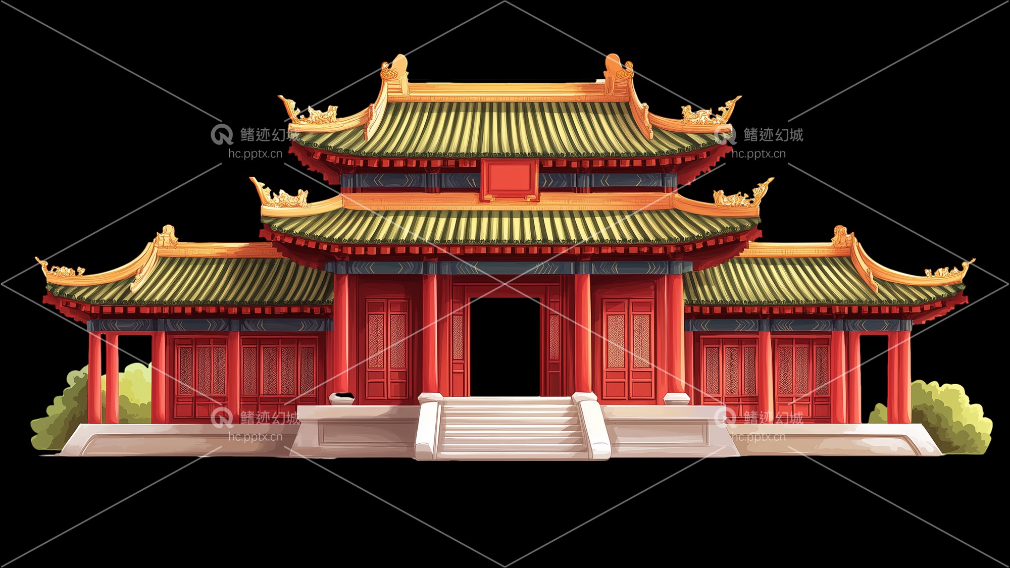 古建筑元素-免扣图册