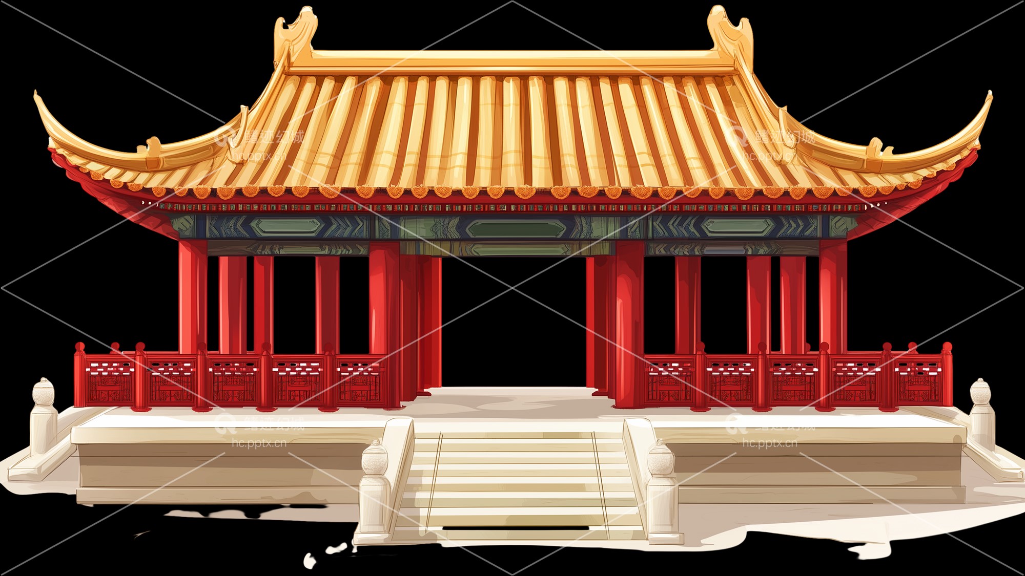 古建筑元素-免扣图册