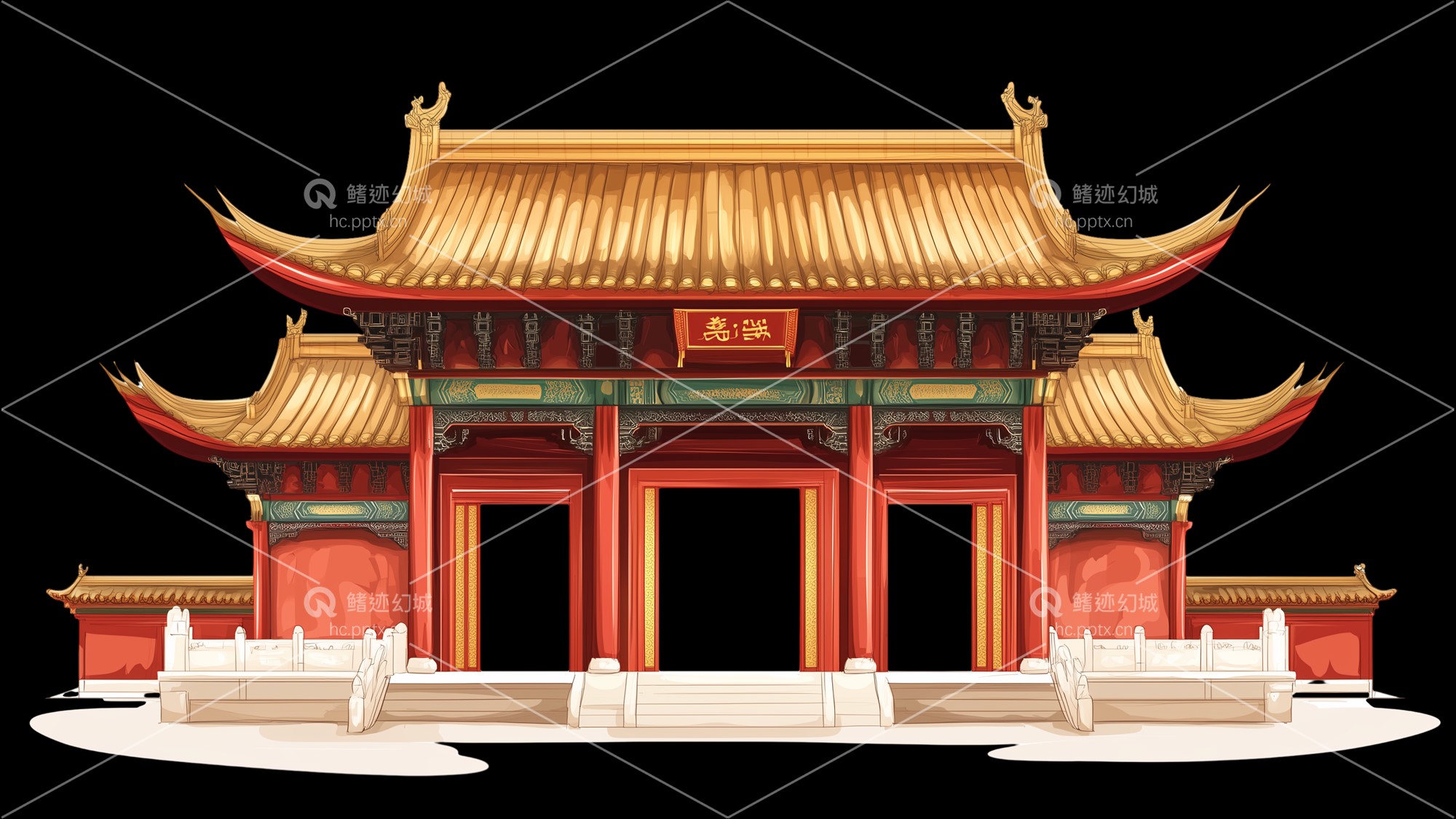 古建筑元素-免扣图册