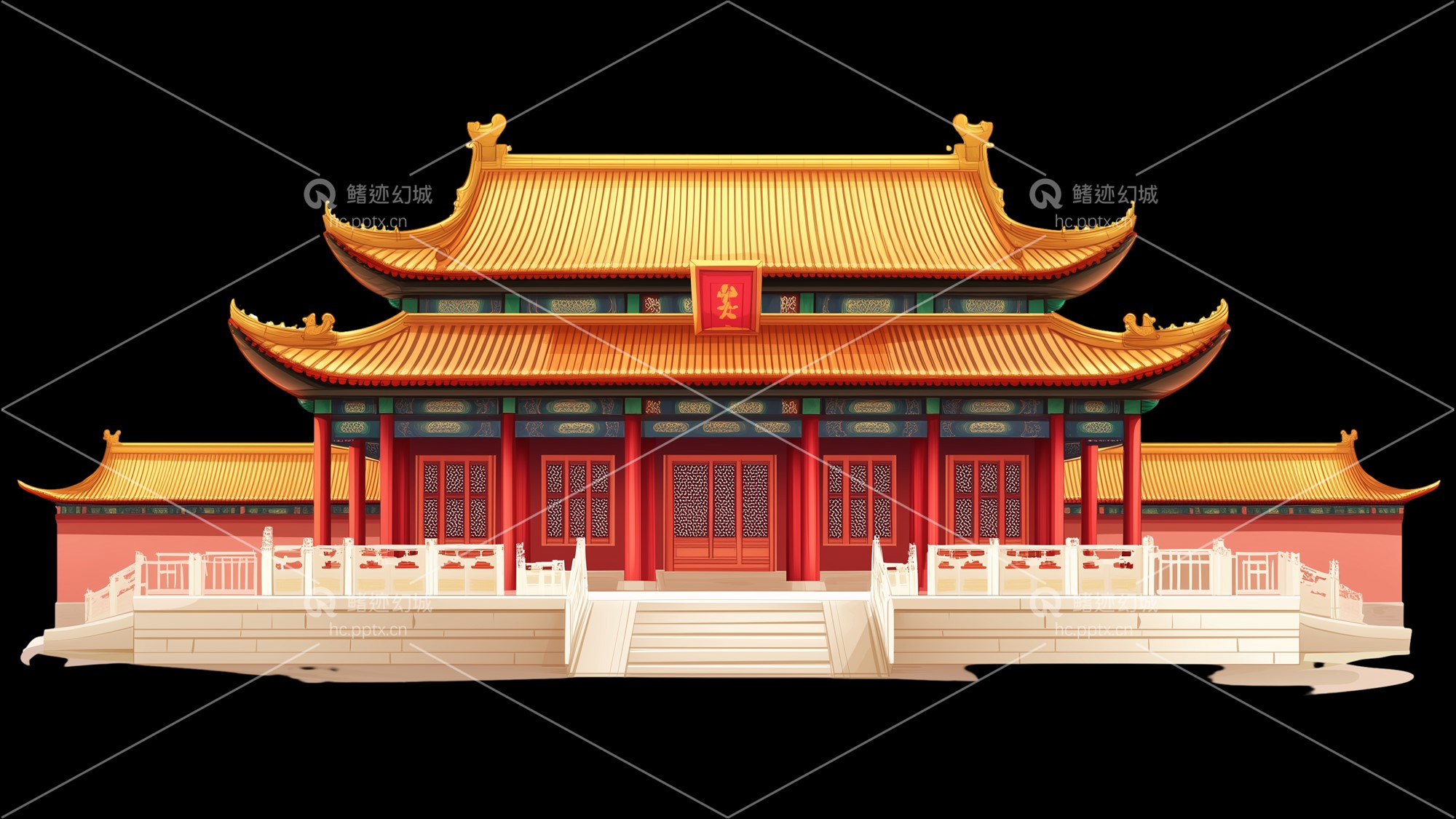 古建筑元素-免扣图册