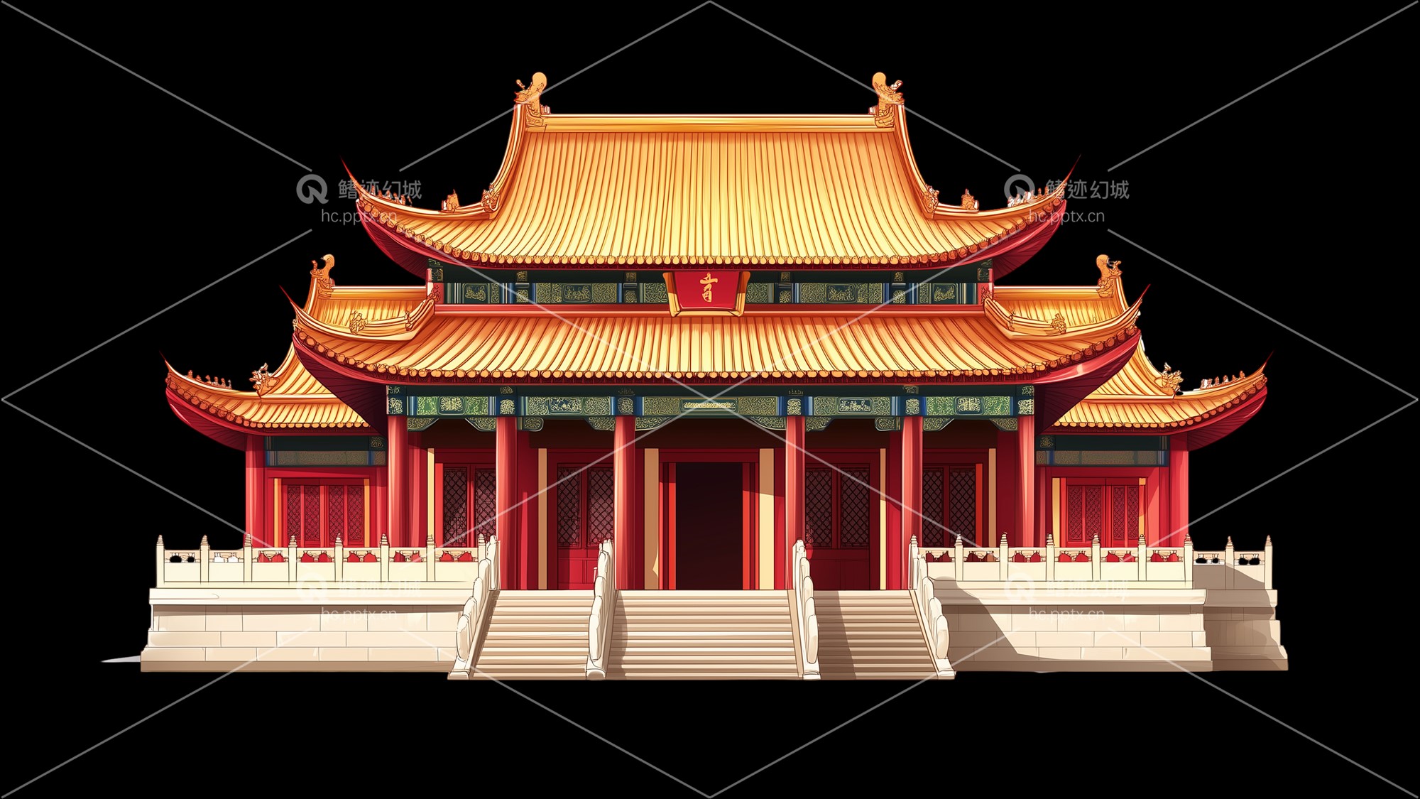 古建筑元素-免扣图册