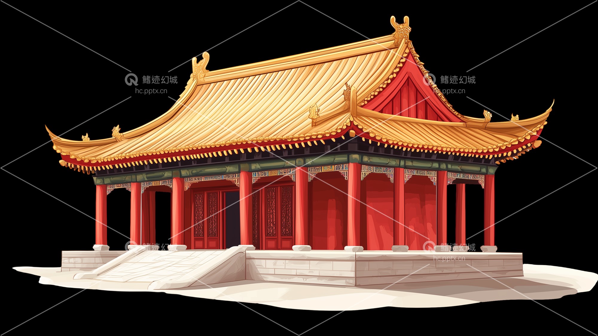 古建筑元素-免扣图册