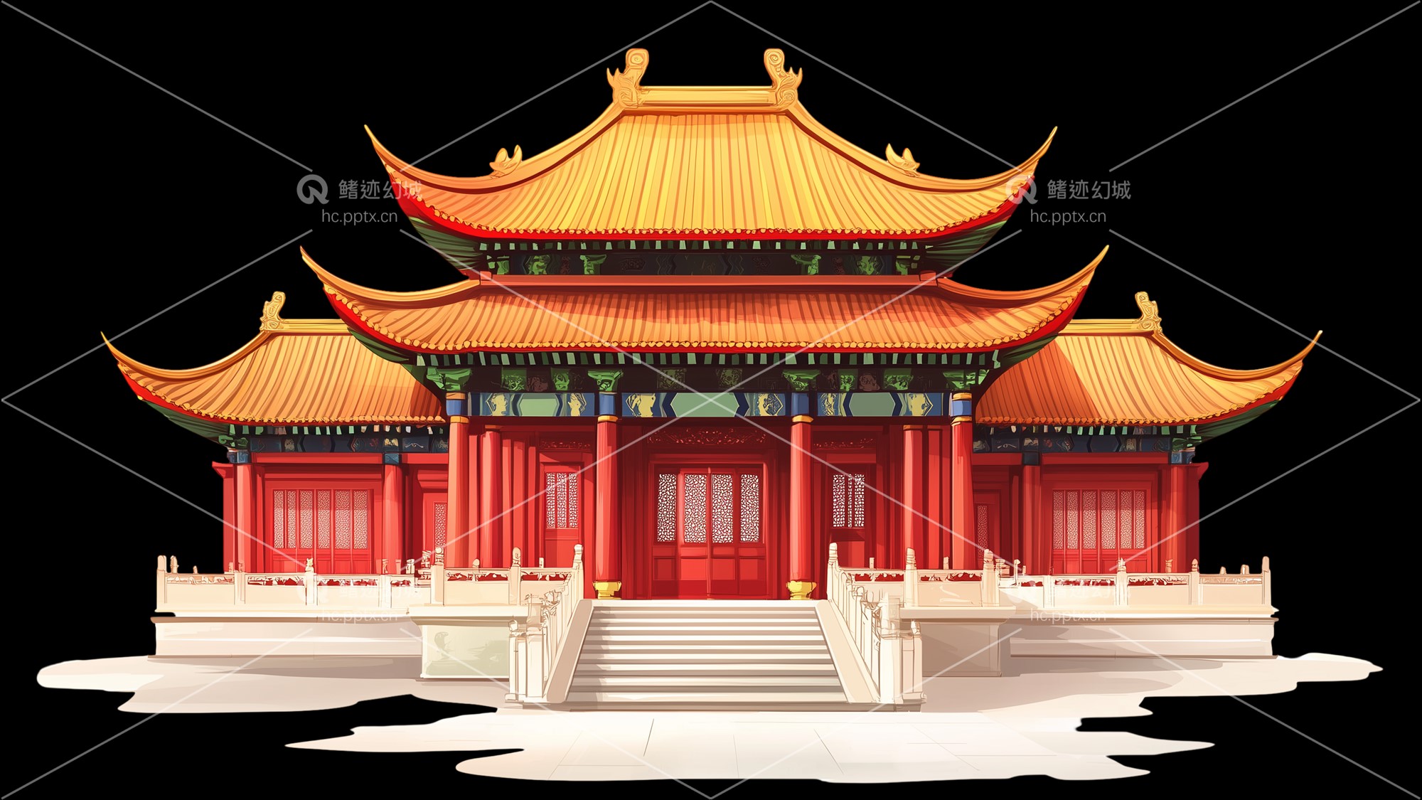 古建筑元素-免扣图册