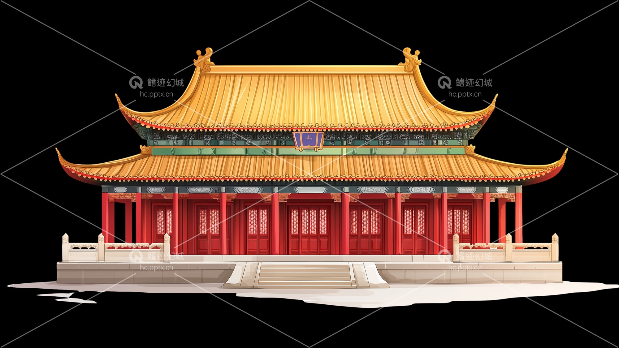 古建筑元素-免扣图册