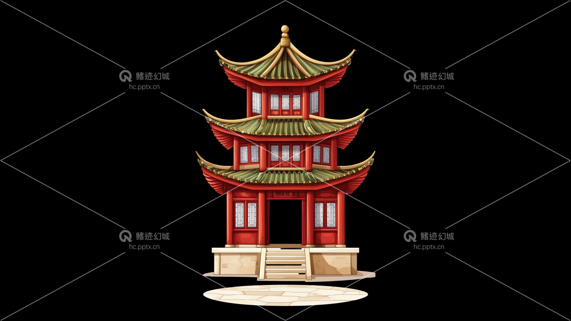 古建筑元素-免扣图册