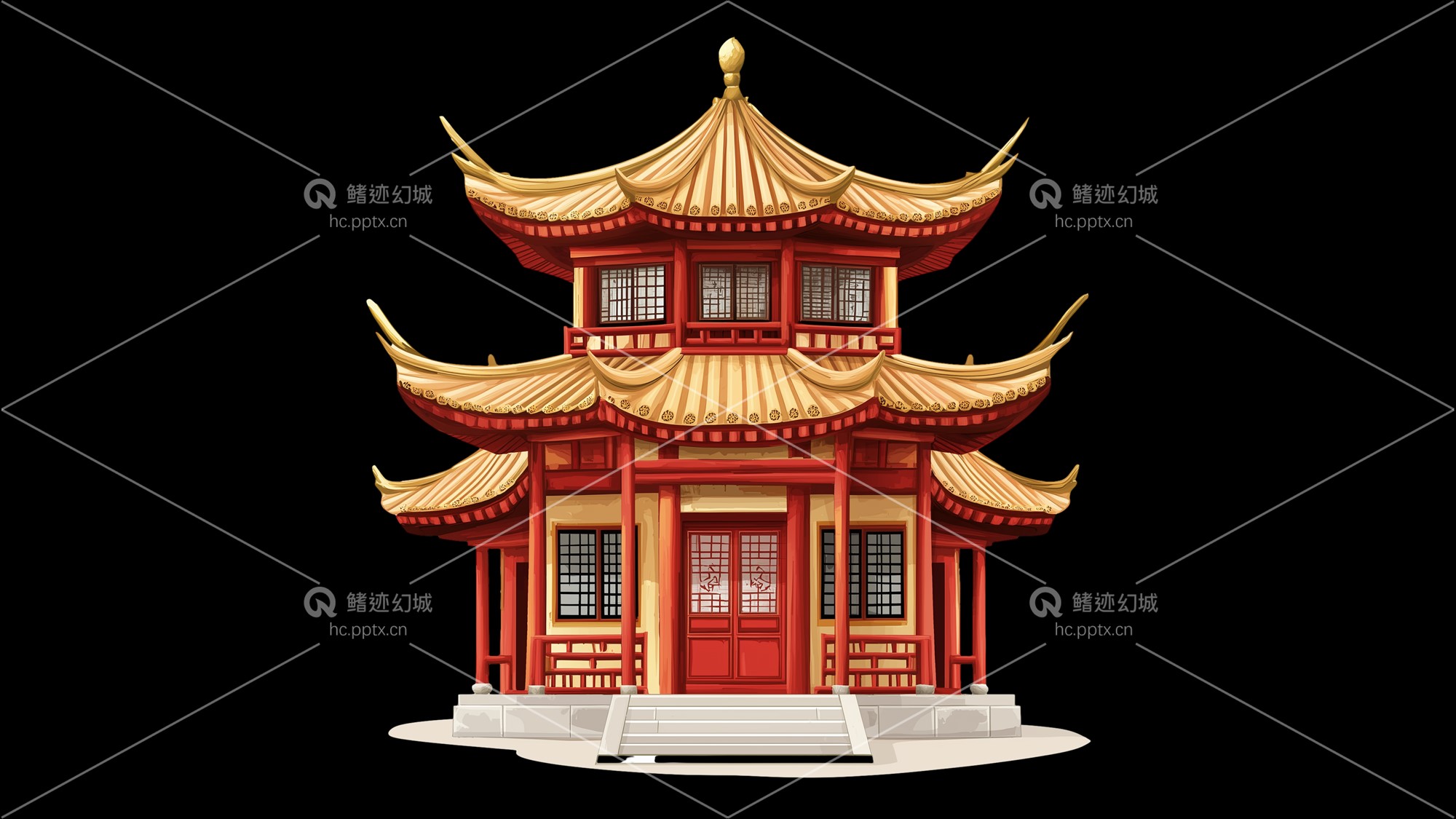 古建筑元素-免扣图册