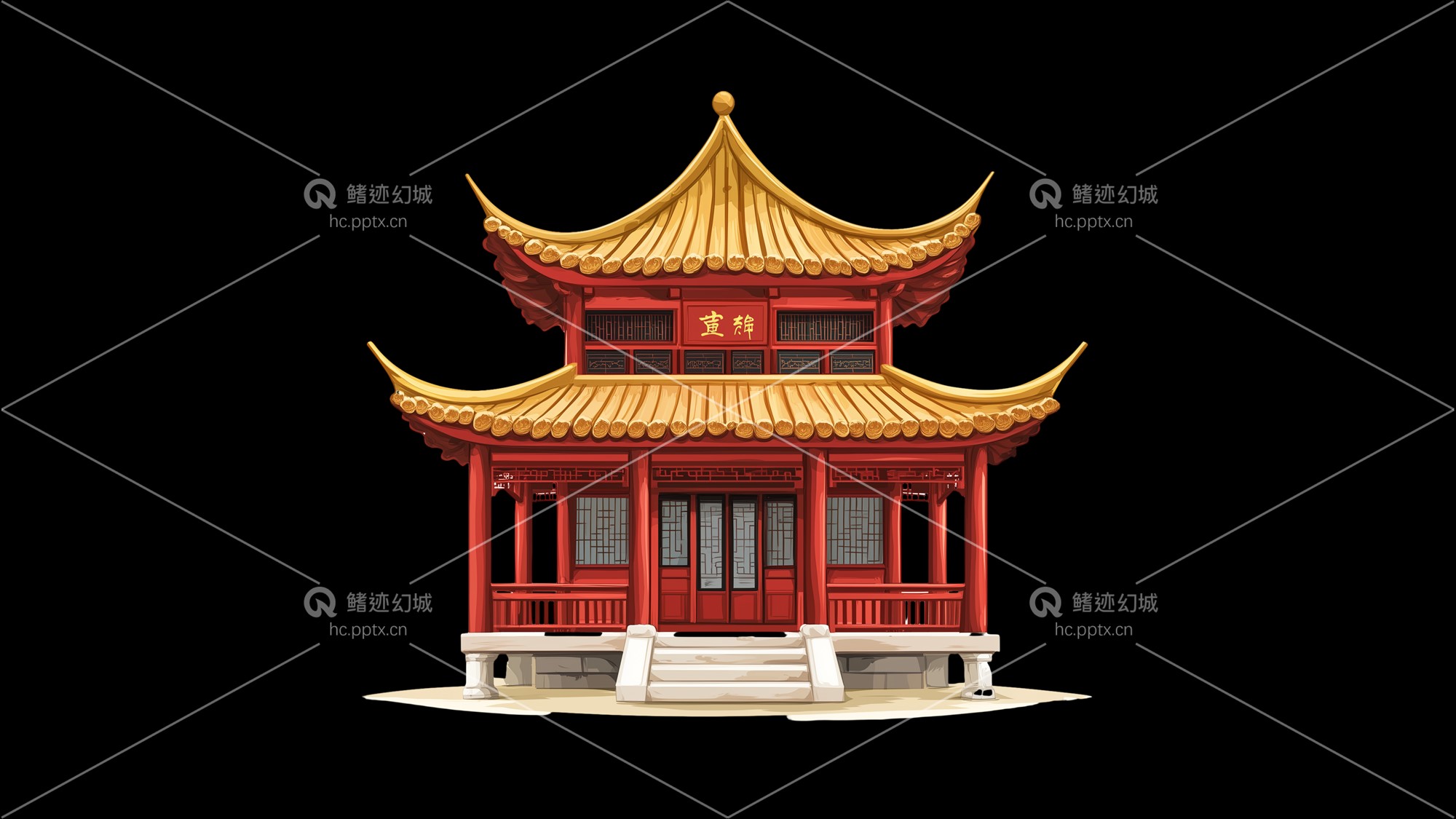 古建筑元素-免扣图册