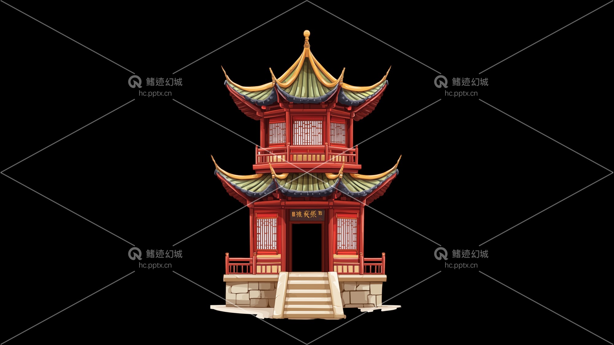 古建筑元素-免扣图册