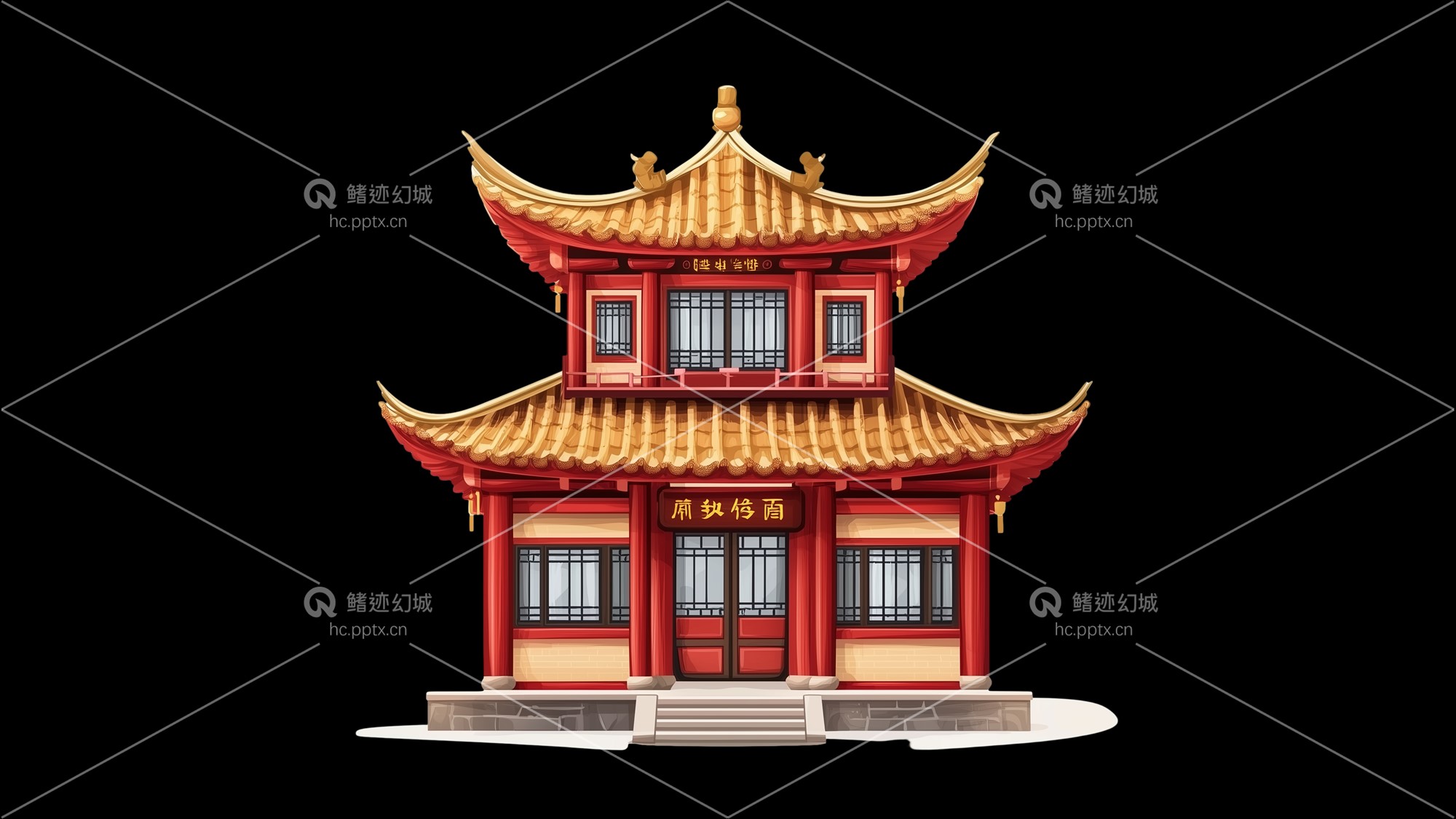 古建筑元素-免扣图册