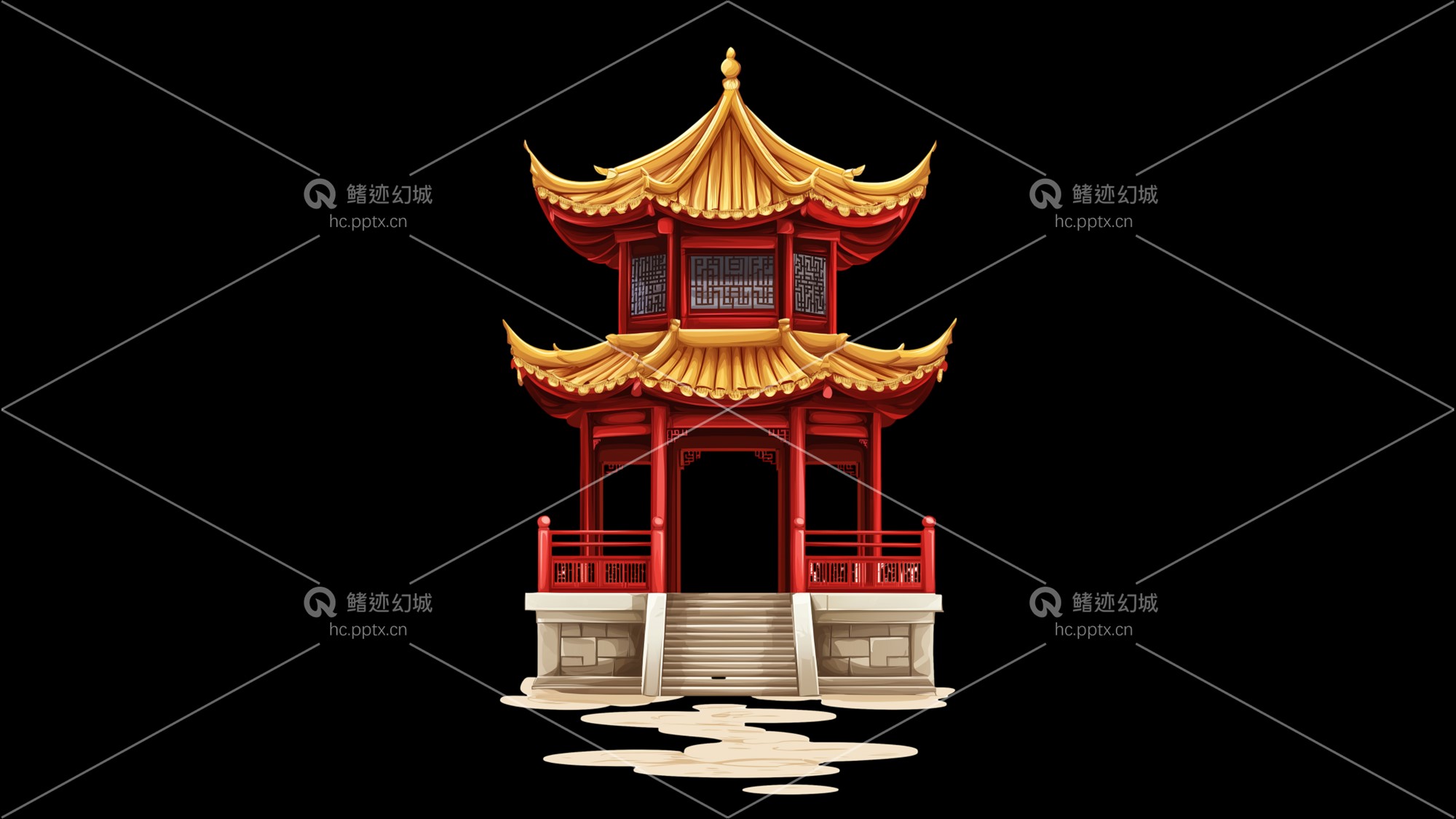 古建筑元素-免扣图册