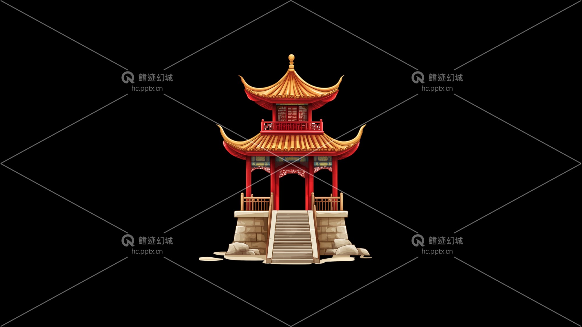 古建筑元素-免扣图册