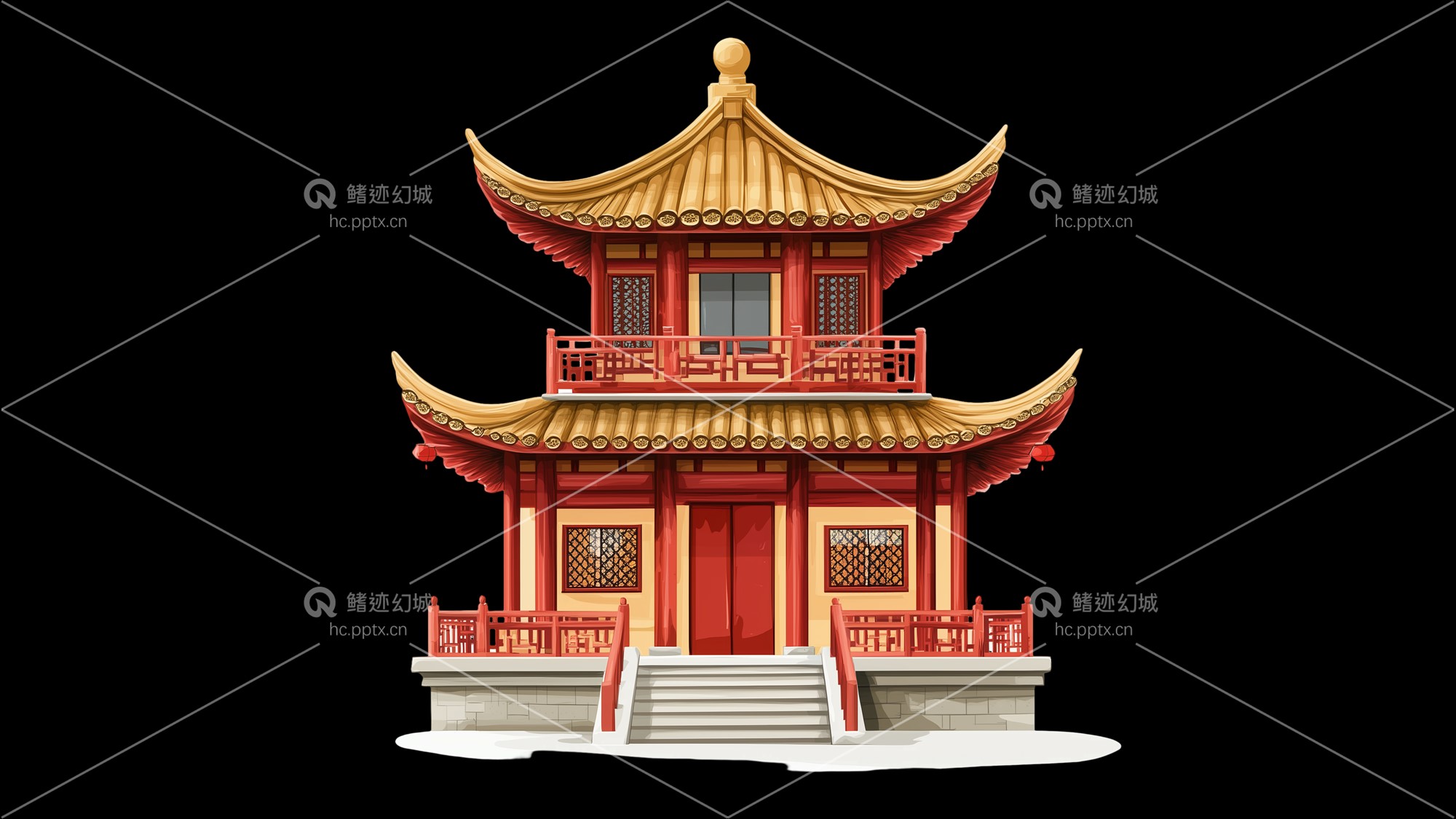 古建筑元素-免扣图册