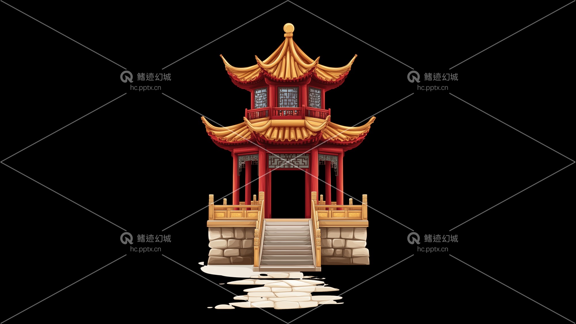 古建筑元素-免扣图册