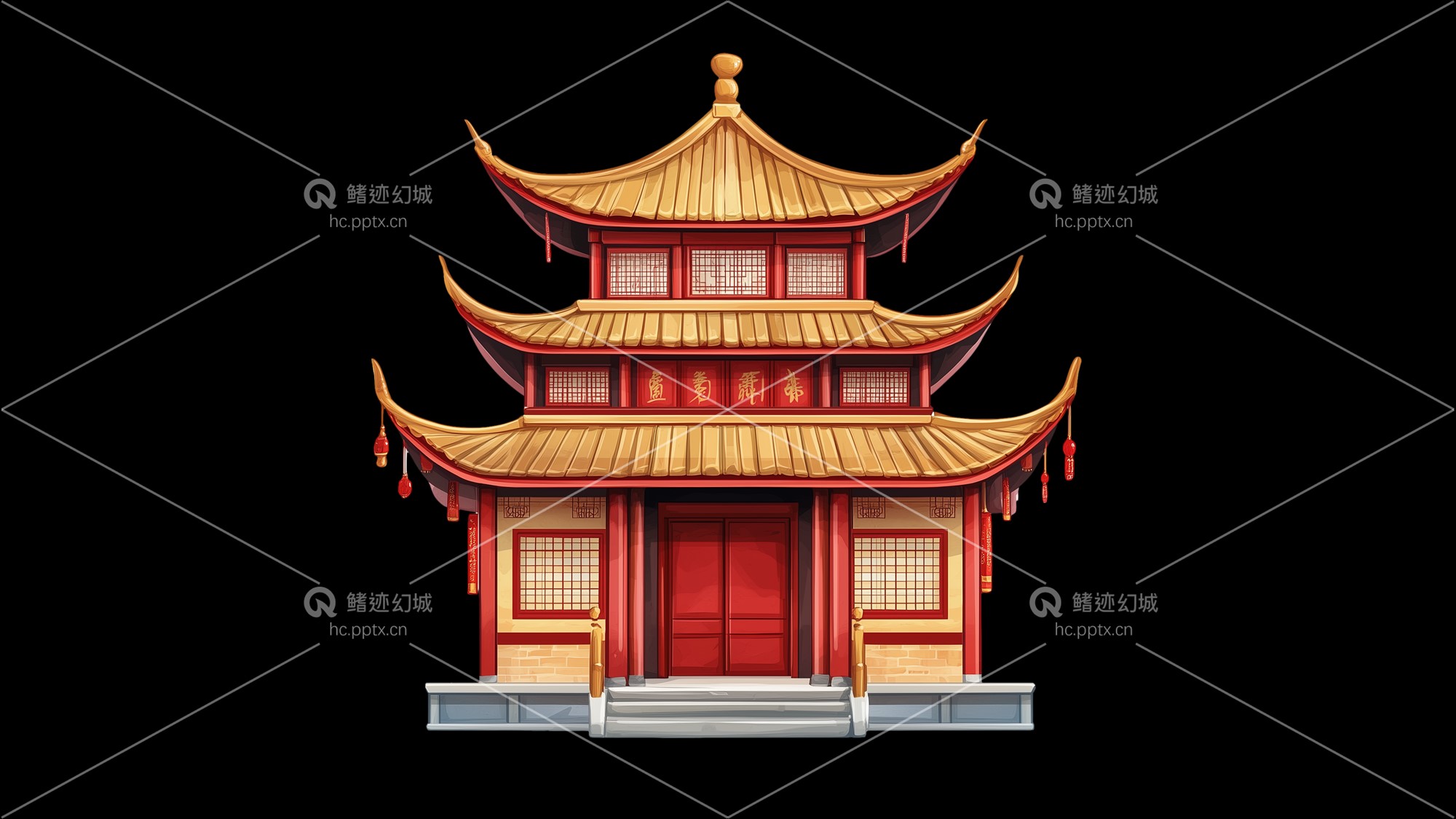 古建筑元素-免扣图册