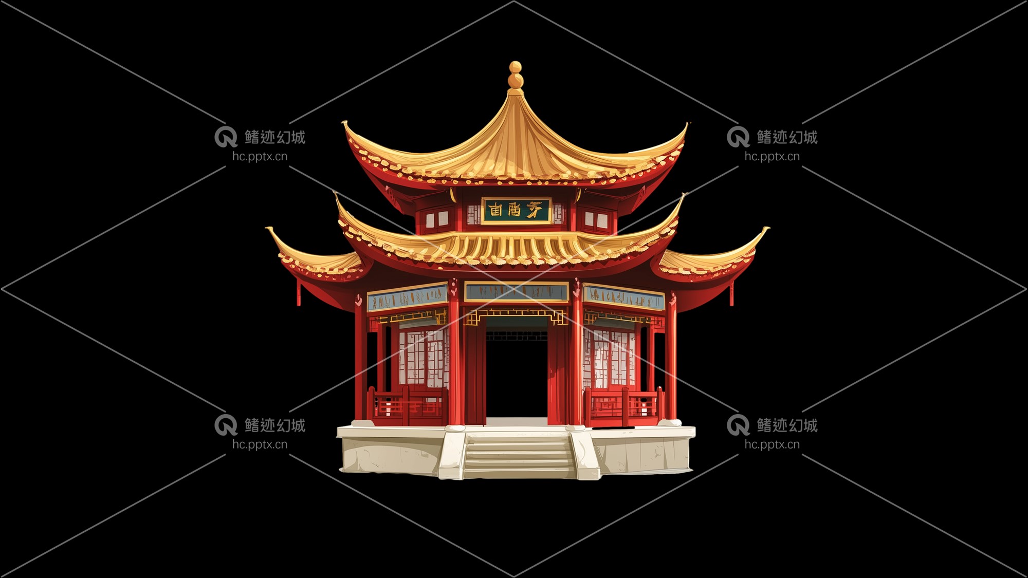 古建筑元素-免扣图册