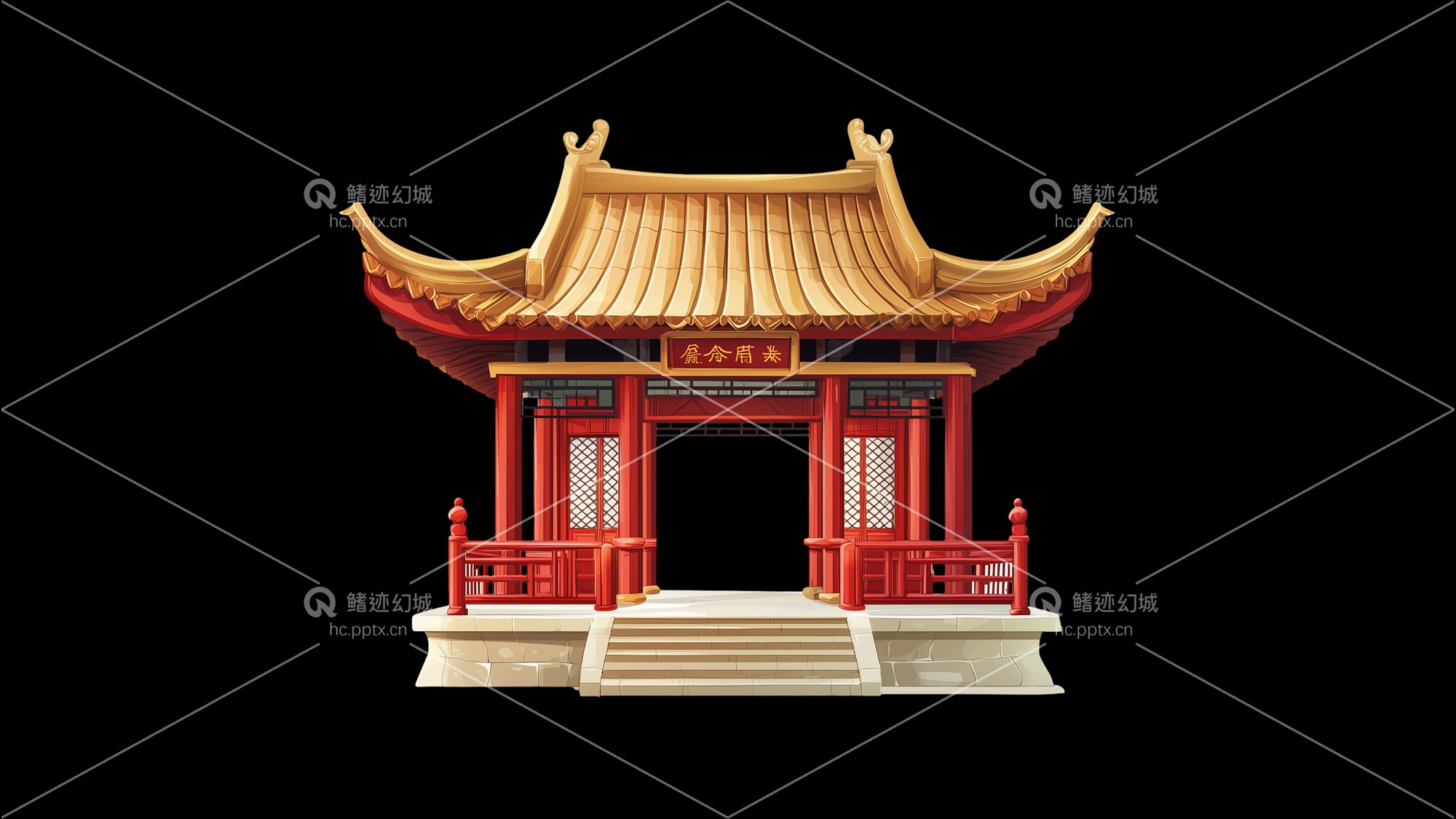 古建筑元素-免扣图册