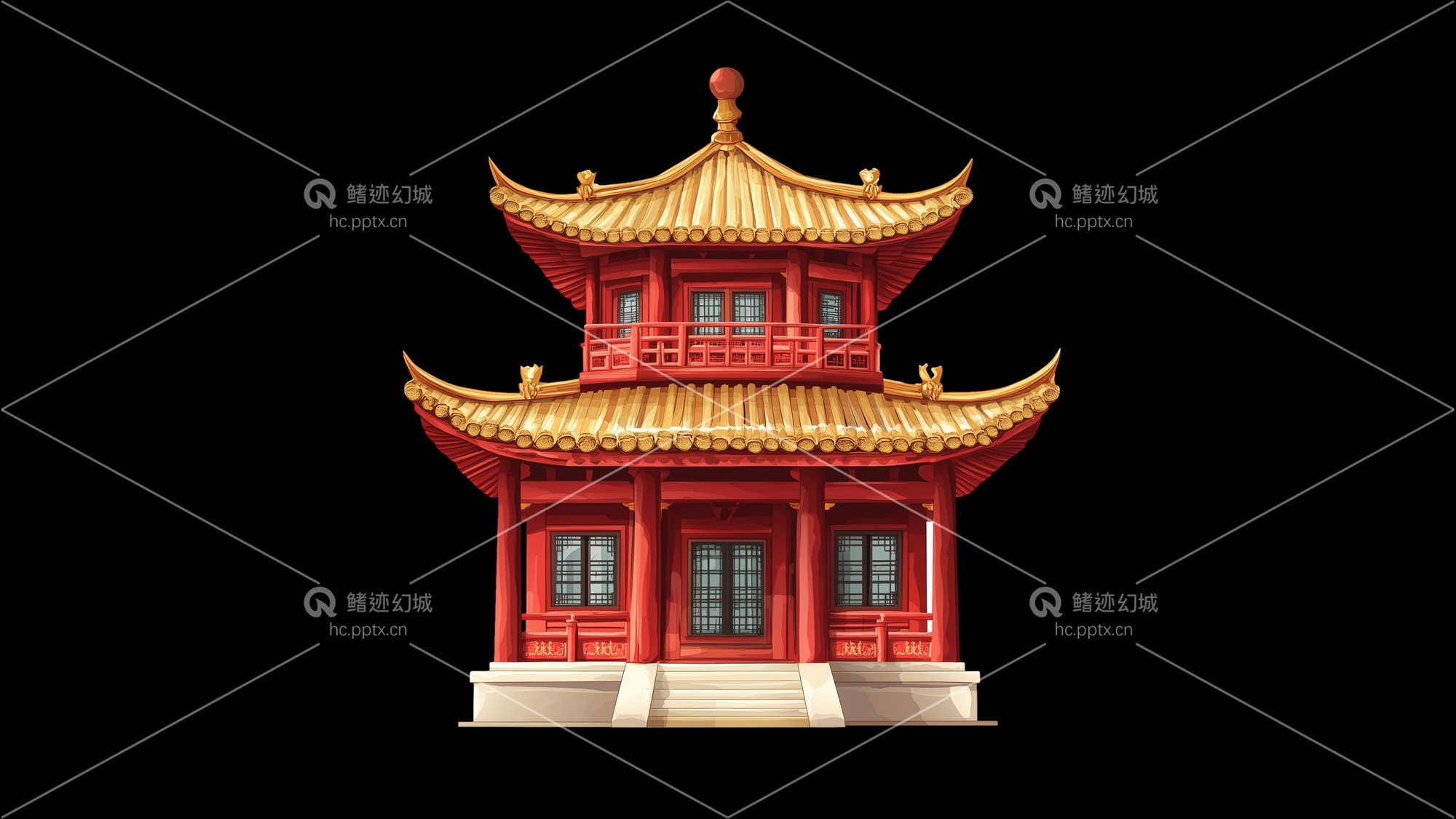 古建筑元素-免扣图册