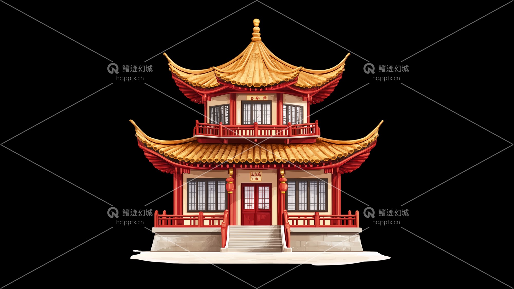 古建筑元素-免扣图册