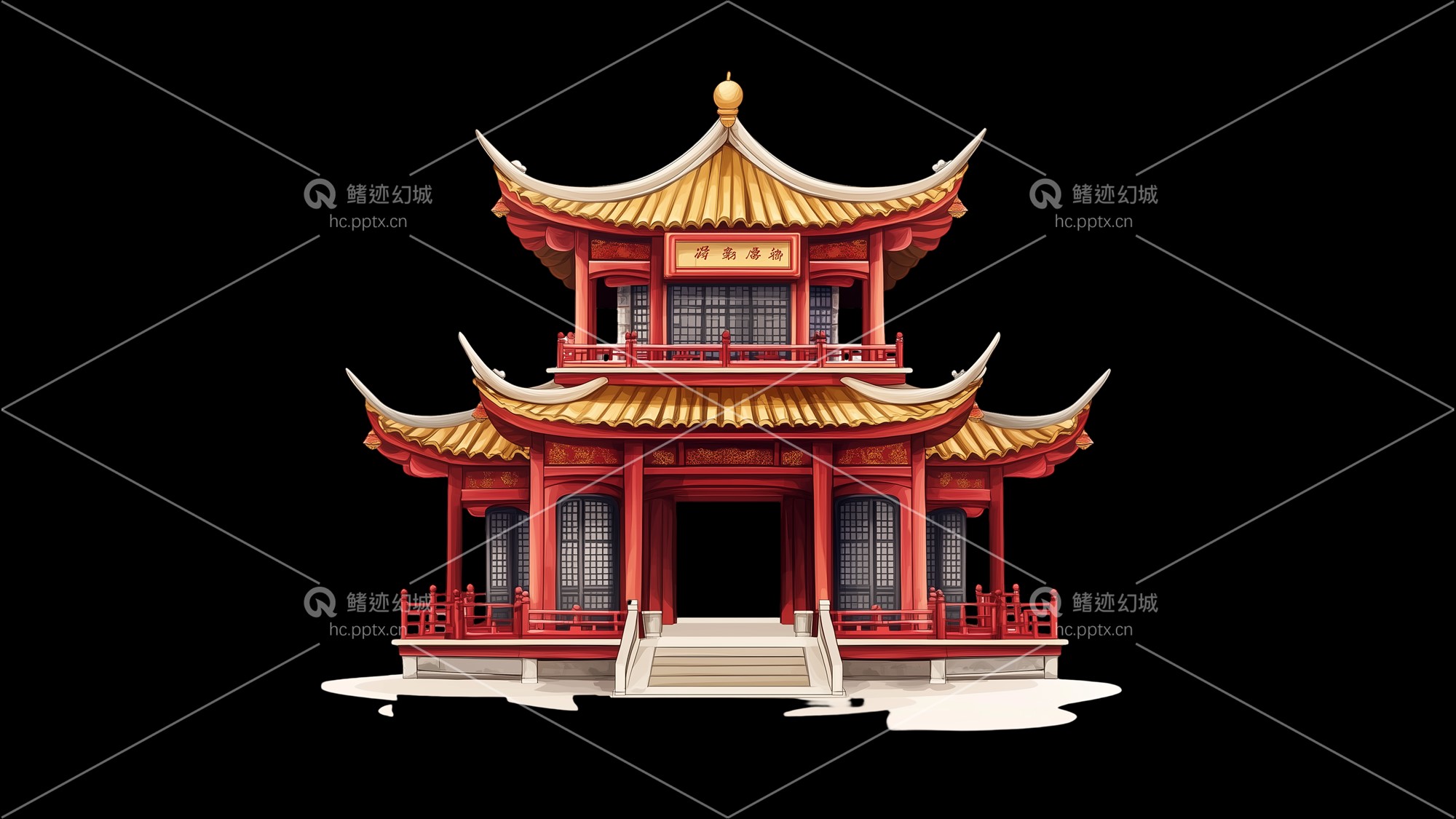 古建筑元素-免扣图册