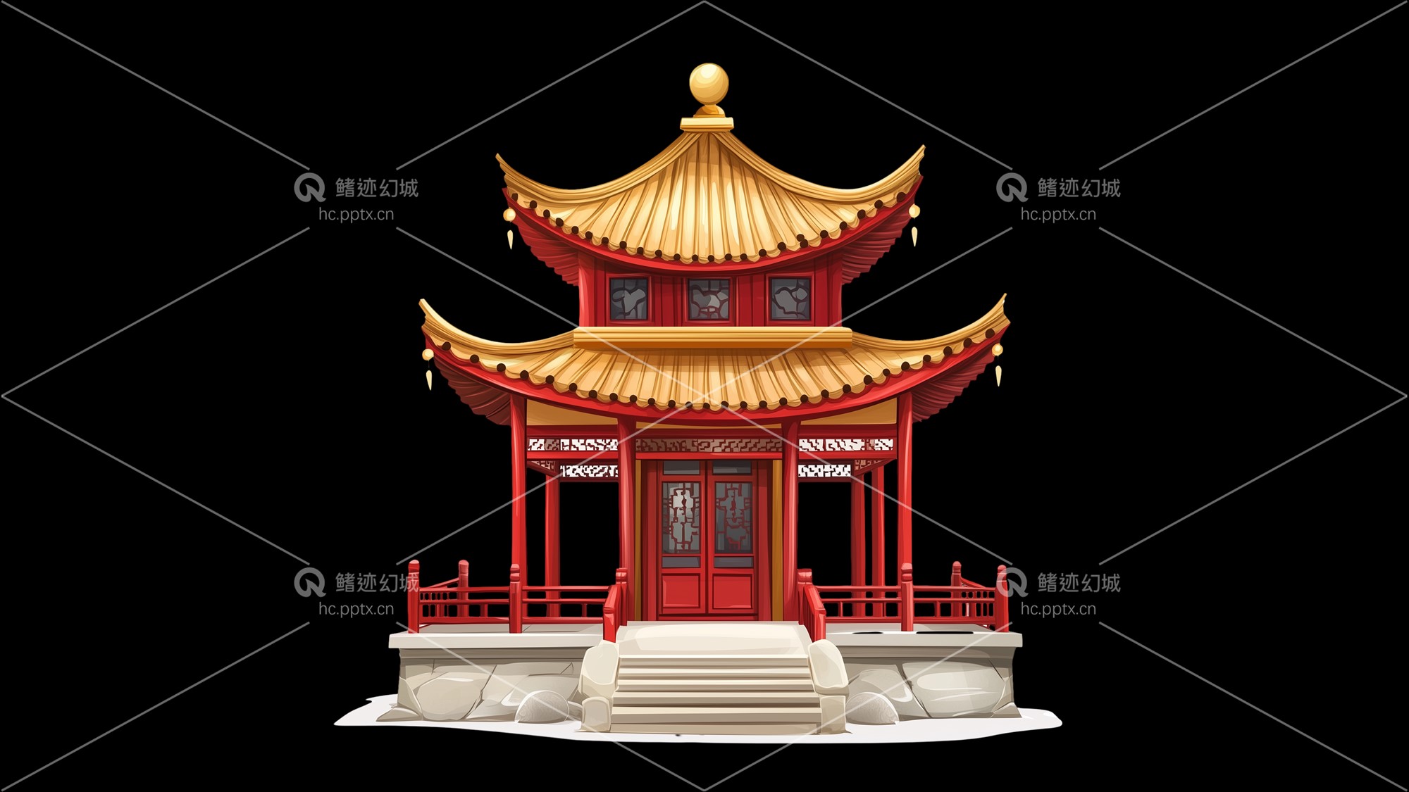 古建筑元素-免扣图册