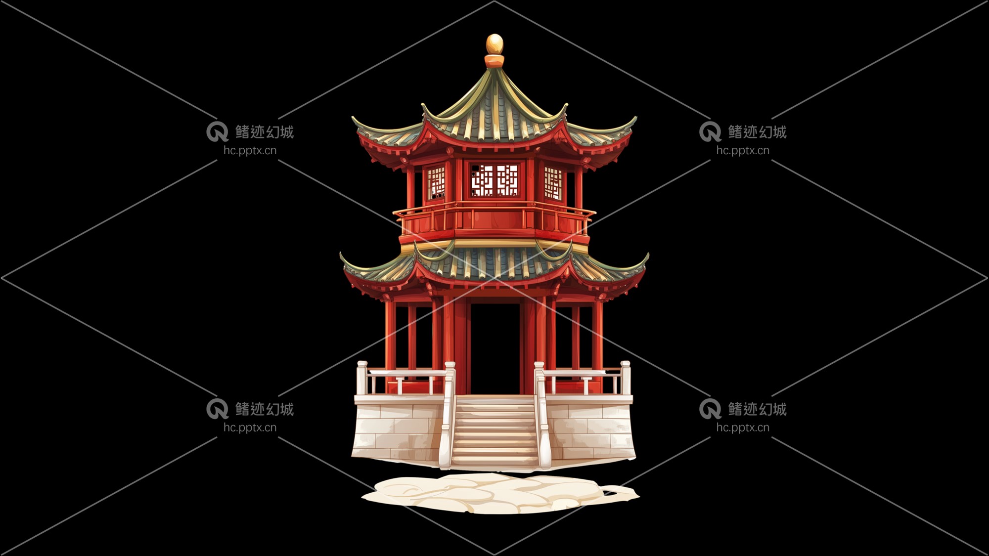 古建筑元素-免扣图册