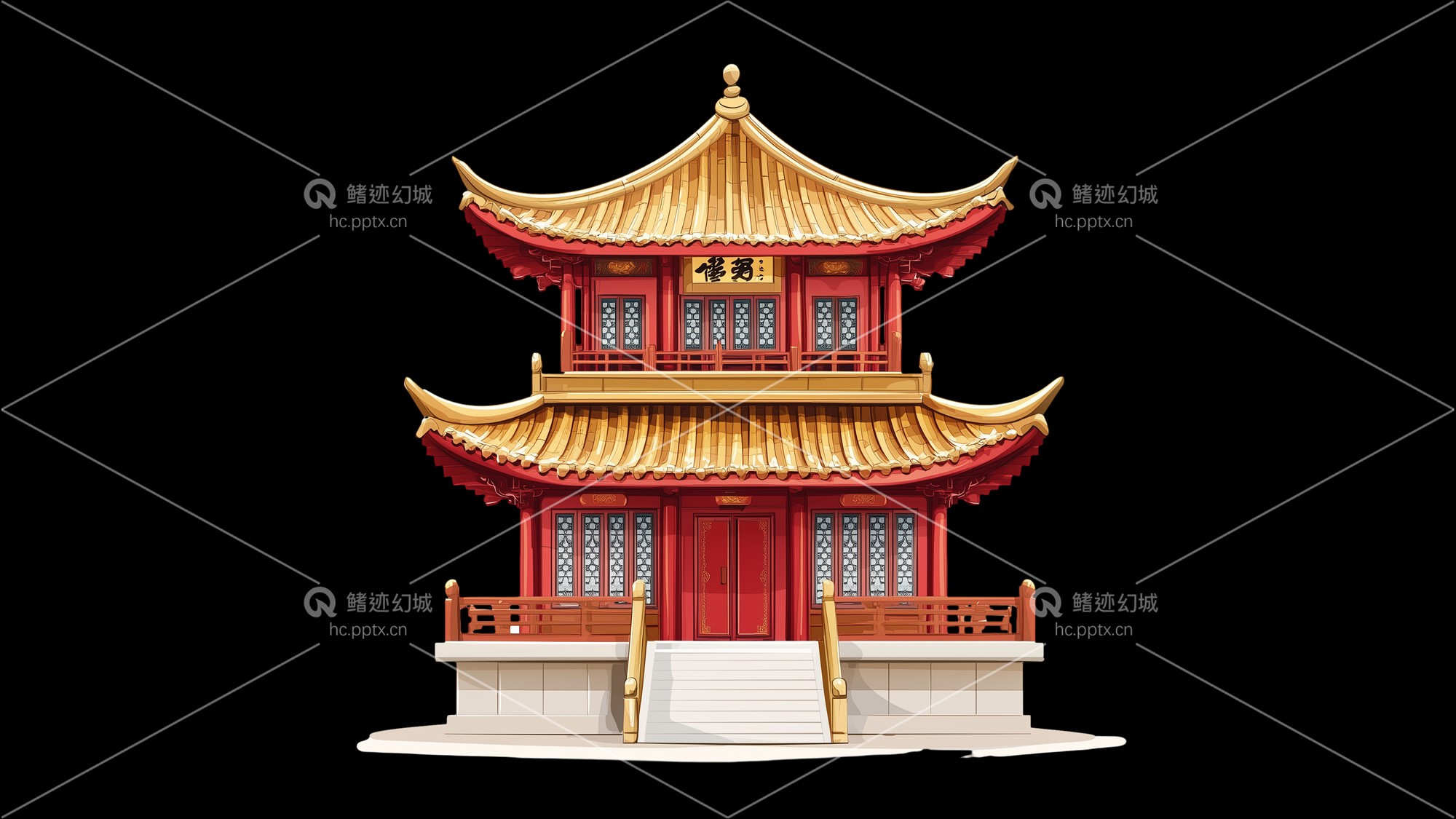 古建筑元素-免扣图册