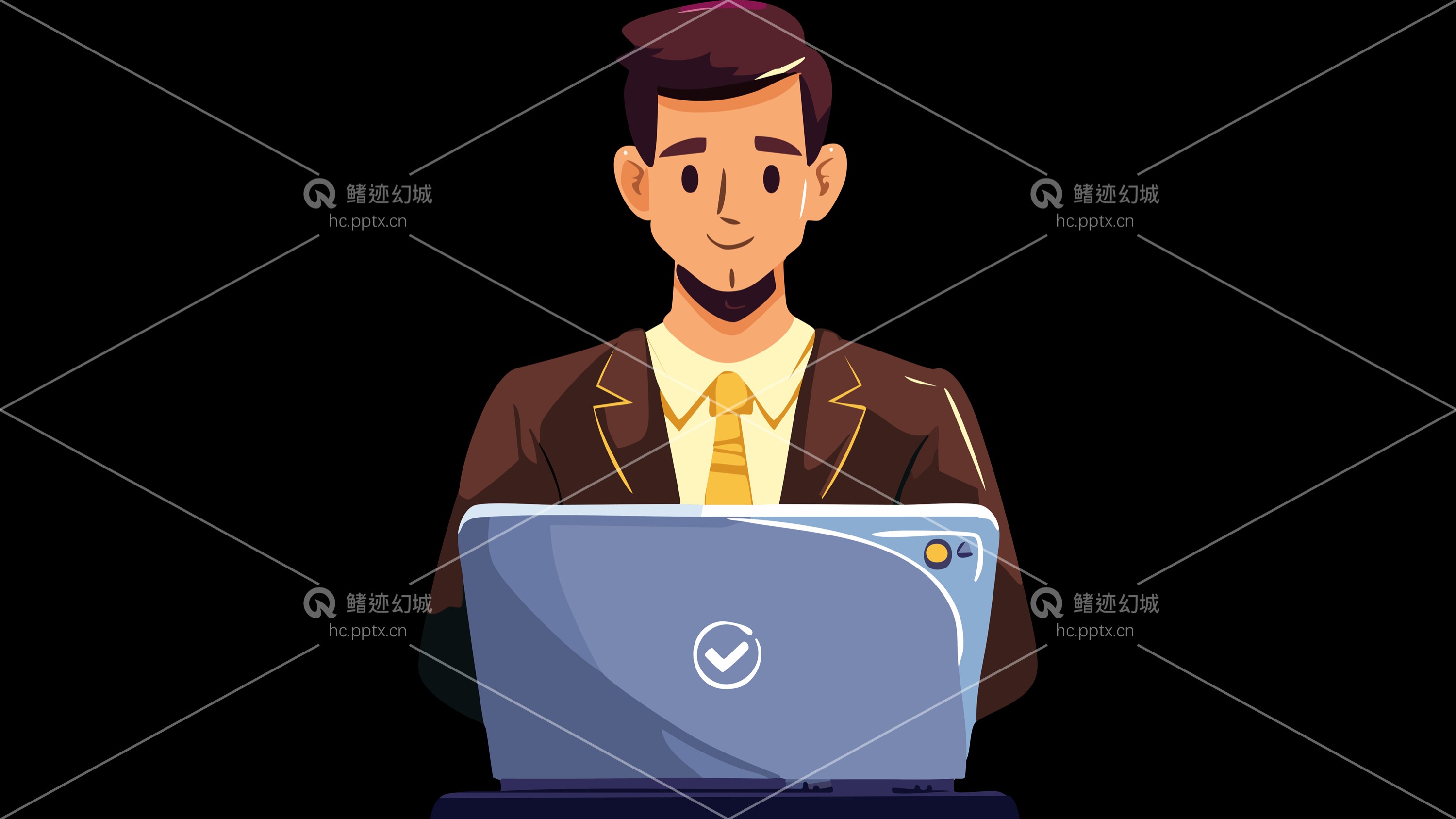 商务办公矢量元素-免扣图册