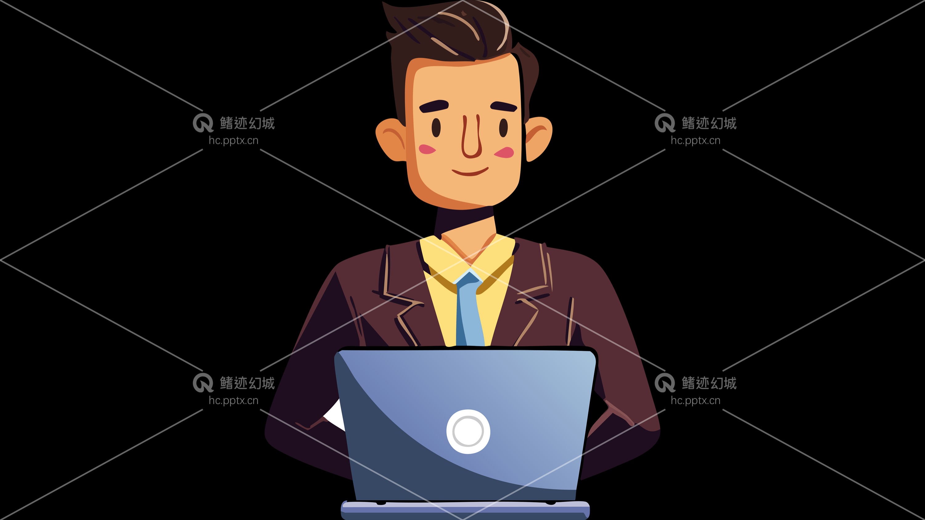 商务办公矢量元素-免扣图册