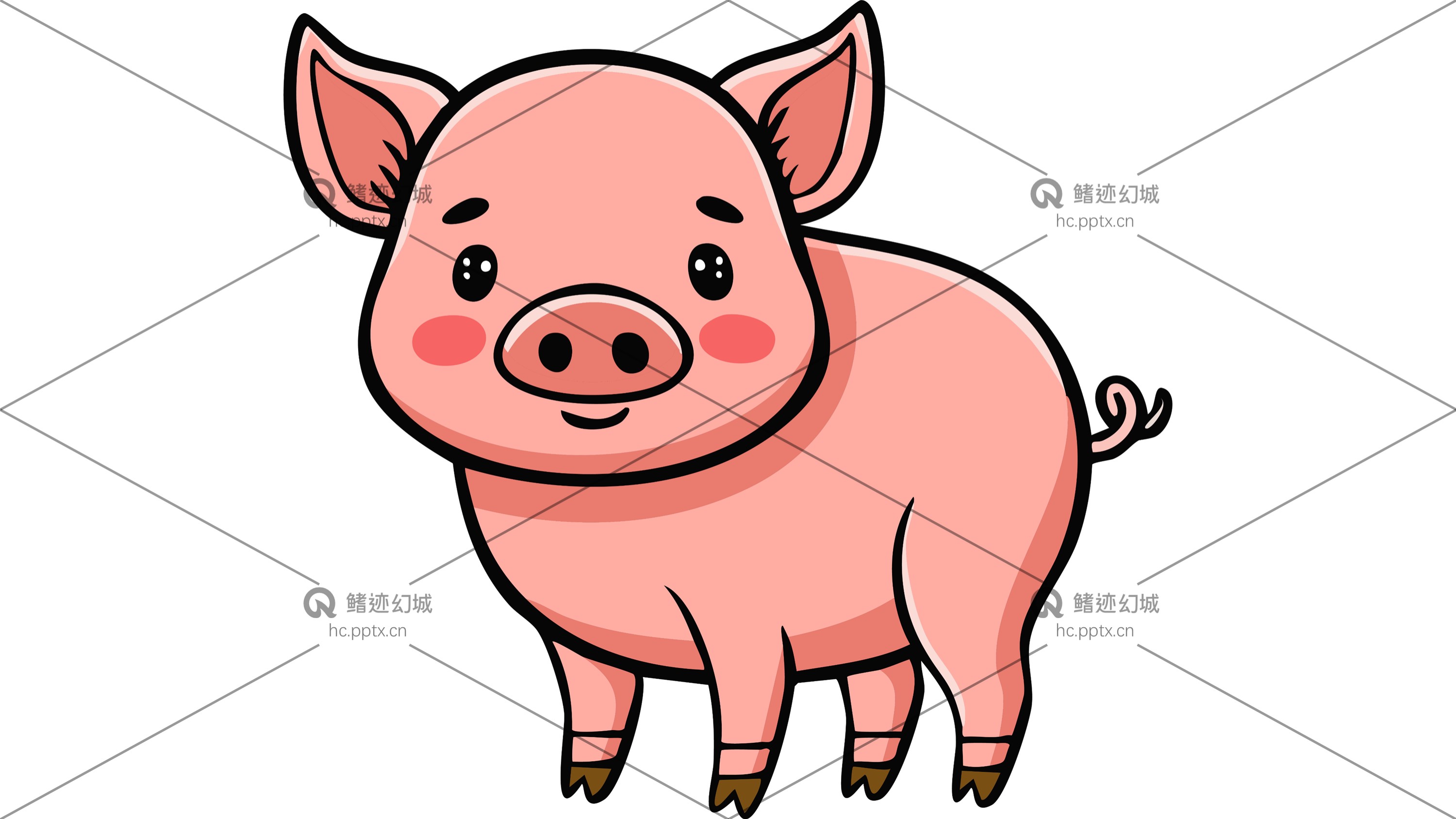 矢量动物-免扣图册