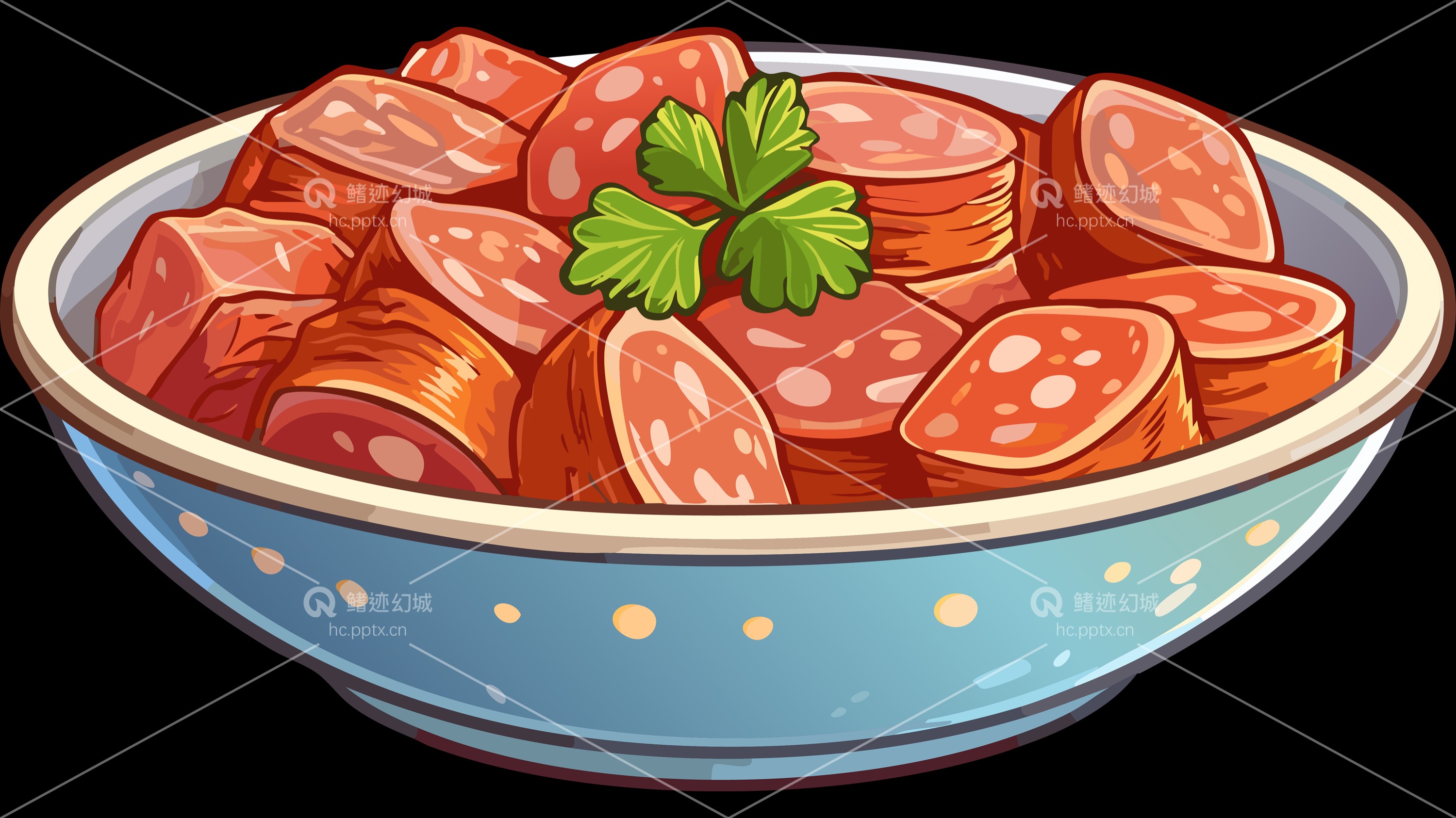 矢量美食-免扣图册