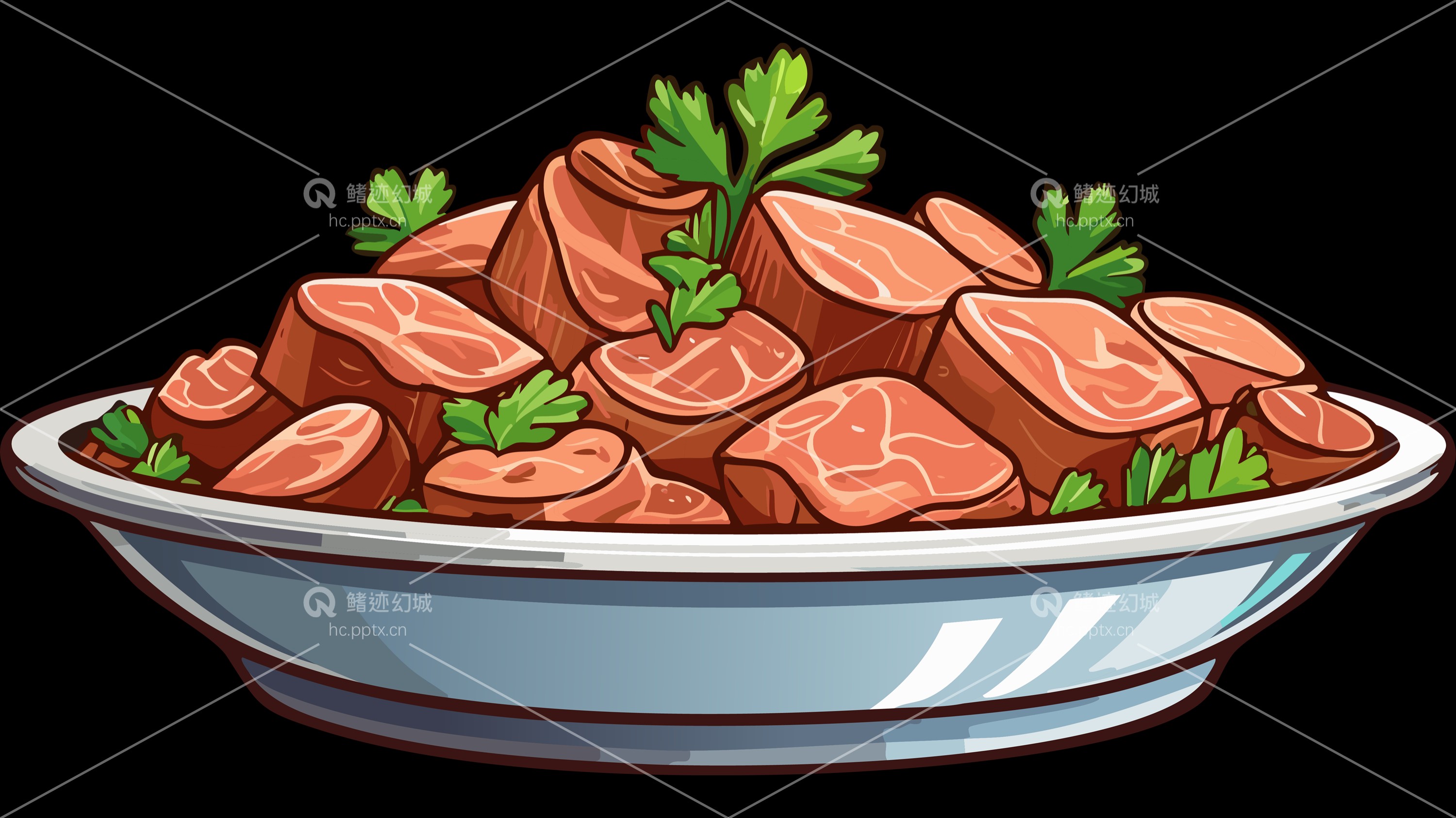 矢量美食-免扣图册