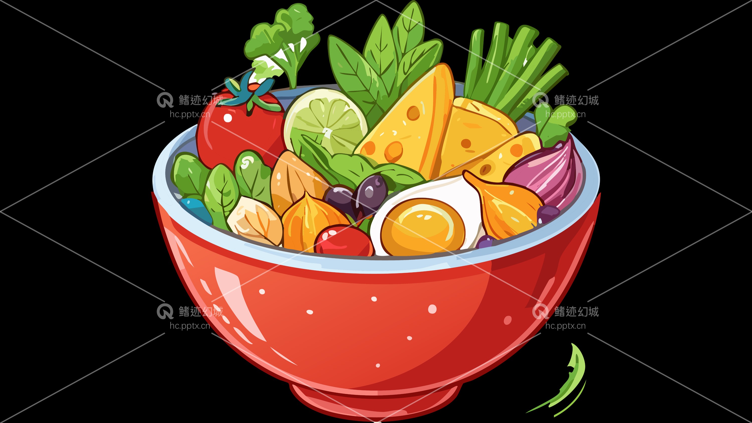 矢量美食-免扣图册