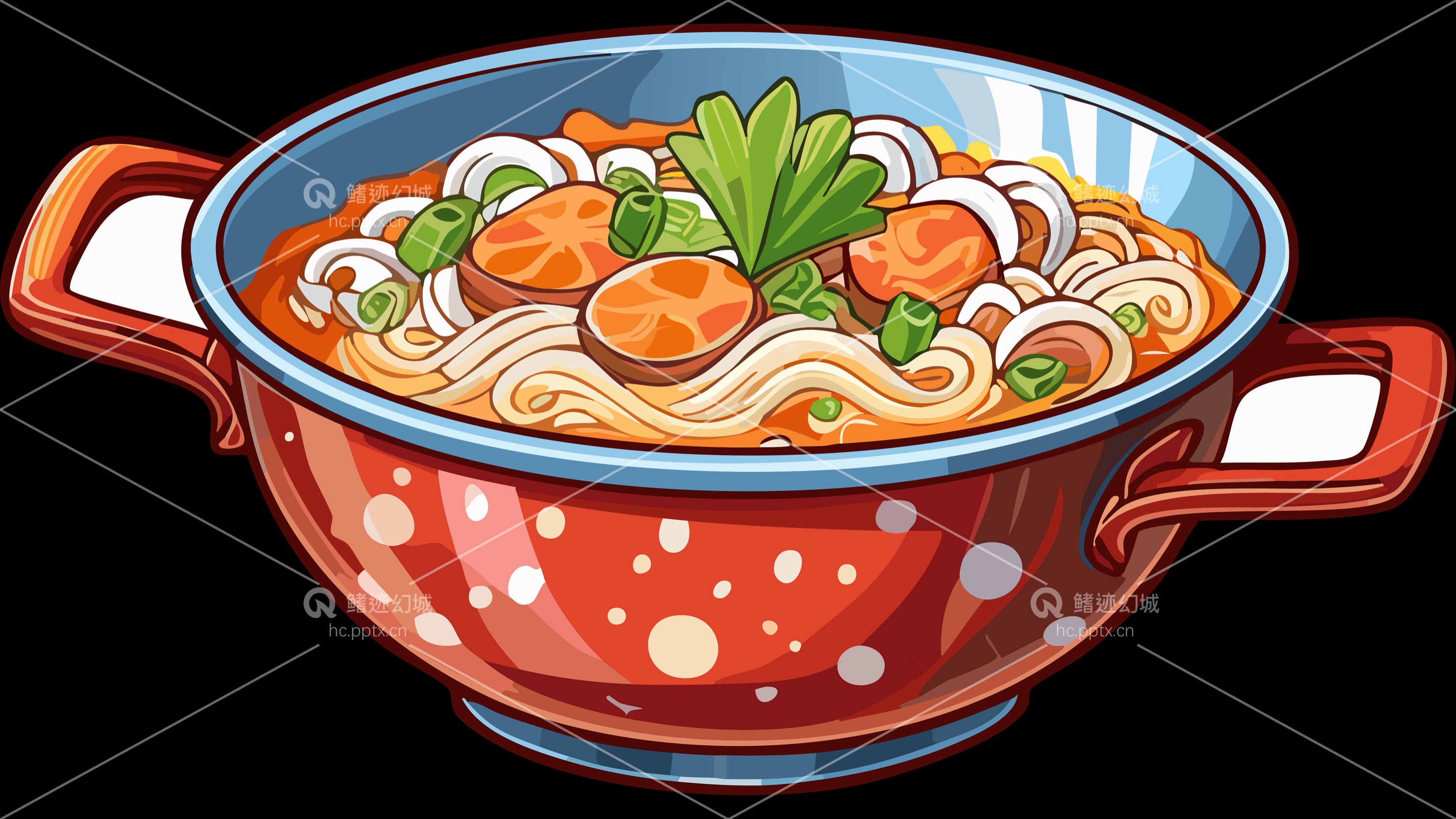 矢量美食-免扣图册