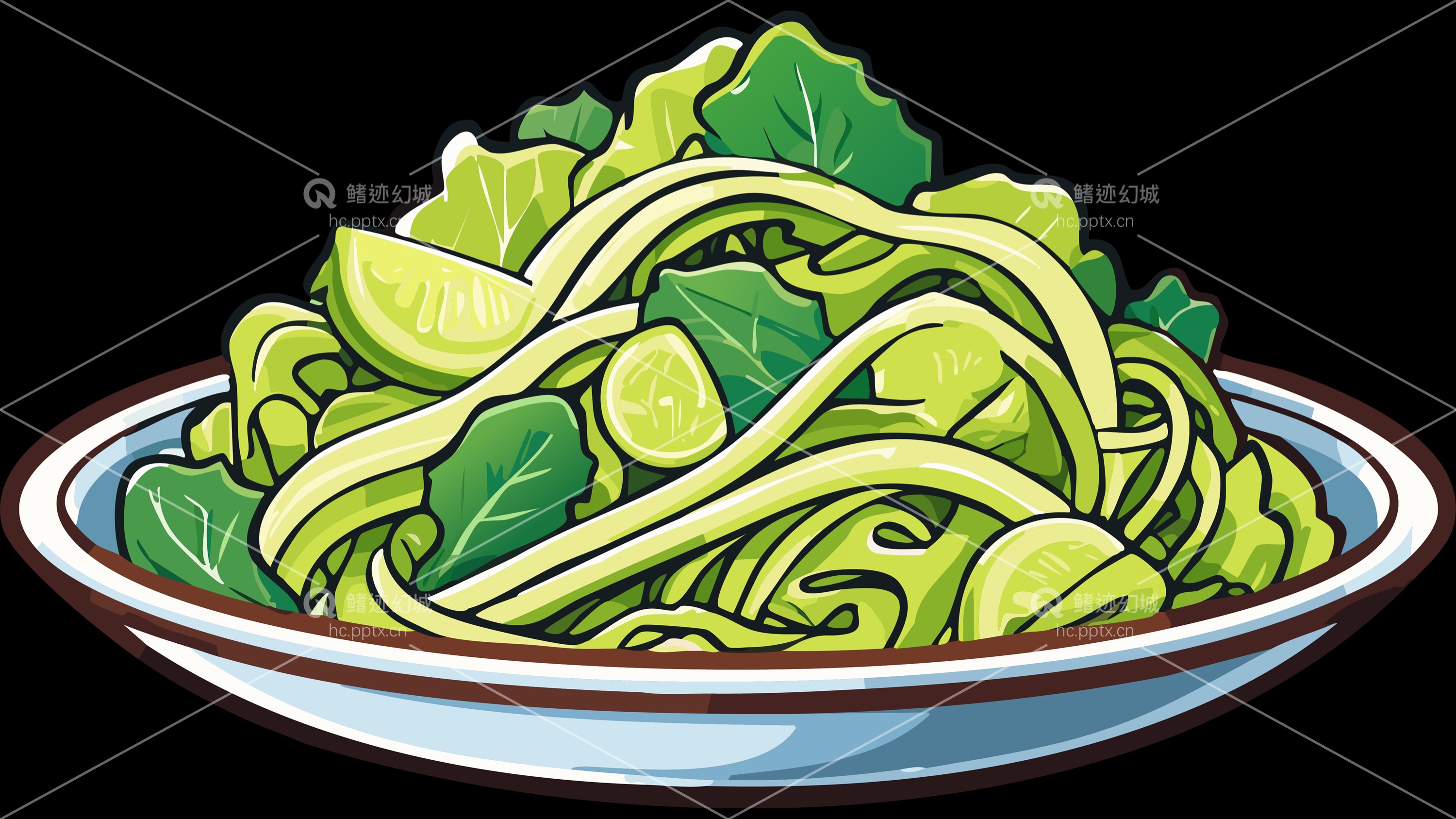 矢量美食-免扣图册